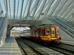 AM 62-79 AM 62 158 is entering into the station Li�ge Guillemins on June 23rd, 2010. 
