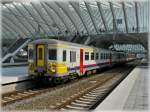 AM 62-79 AM 78 731 is leaving the station Li�ge Guillemins on September 20th, 2009. 