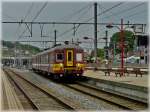 AM 62-79 AM 62 159 is arriving at the station of Namur on May 29th, 2010.