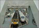 Belgian and German trains photographed at Li�ge Guillemins on August ...