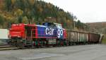 Am 843 SBB Cargo Am 843 095-1 in Thayngen.
28.11.2008