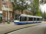 GVBA tram 2028 Nieuwezijds ...  Hans van der Sluis 14.05.2012