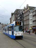 Tram 825 Rokin, Amsterdam ...  Hans van der Sluis 13.07.2011