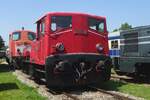 During the Diesel Days at the Heizhaus Strasshof, 2060.74 enjoys the Sun and the visitors on 21 May 2023.