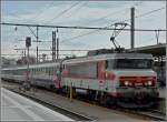 BB 15000 15017 is arriving with the IC 97 'Iris' at the station of Luxembourg City on August 17th, 2008.