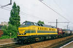 NMBS 5167 hauls an intermodal through Antwerpen-Dam on 15 May 2002.