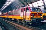 NMBS 1181 ends het journey from Bruxelles-Midi at Amsterdam CS on 5 October 1997.