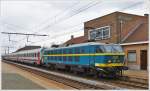 . The special train  Adieu Srie 20  picutred in Menen on May 11th, 2013.