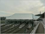The new railway station Lige Guillemins designed by Santiago Calavatra.