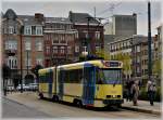 Tram N 7717 pictured at the stop Schaerbeek Station on May 8th, 2010.