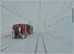 RhB snow cleaner 9132 ...  De Rond Hans und Jeanny 26.12.2011