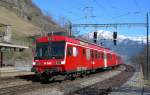 bls-south-ramp-goppenstein---brig A BLS local train to Brig stops in Lalden.
16.03.2007