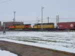 BNSF 5370 & Canadian ...  Brent Maxwell 27.02.2010