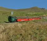 brb-brienz-rothorn-bahn From the summit to the Glen runs the BRB n� 16. 01.10.2011