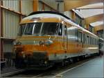Cite du Train Mulhouse The RTG (Rame � Turbine � Gaz) T 2057 pictured at the museum Cit� du Train in Mulhouse on June 19th, 2010. 