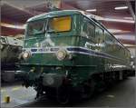 Cite du Train Mulhouse CC 7107 from 1953 photographed in the museum Cit� du Train in Mulhouse on June 19th, 2010.