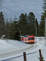 cj-chemin-de-fer-du-jura CJ local train between Le Noirmont and Les Creux-des-Biches.
16.02.2010