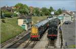 Class 08 The 08 436 and the 45 305 in Swange. 
15.05.2011
