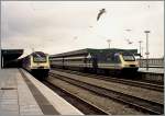 Class 125 Birds... 
HSTs in Cardiff on the November 2000.
(Analog pictures from the CD)