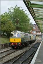 Class 33 The D 6515 (33012) in Swanage. 
15.05.2011