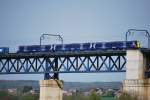 ScotRail EMU hauled within a freight train across Belgium (Moresnet ...