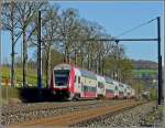 Control cars The control car 010 is heading the IR to Troisvierges between Colmar-Berg and Schieren on April 17th, 2010.