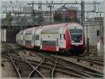 The control car 009 is heading the push-pull train in ...