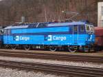 CD Cargo 363 525-7 in the main station Kralupy nad Vltavou on 31 First 2013th