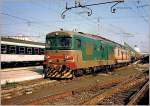 D 345 The FS D 345 110 with a local train in Venice Santa Lucia Station. 
30.05.1994