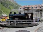 DFB steam engine HG 3/4 Nr 4 taken on the ...