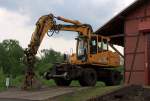 Two road rail excavator ...  Armin Schwarz 22.05.2011