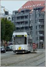 Tram N� 6001 pictured ...  De Rond Hans und Jeanny 07.02.2012