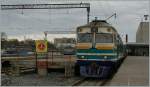 The Edelaraudtee DR-1B 3720 with his fast service train N 24 is ready for the departure to Tartu.
Tallinn, 06.05.2012