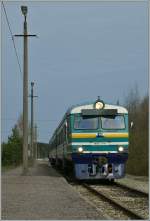 The morning train service from Tallinn is arriving at Prnu. 
03.05.2012