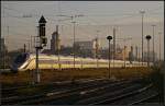 ETR 610 Cisalpino 610 711 and 610 707 in the morning in Berlin-Moabit at October 27, 2010