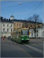 The HSL Tram N° 106 in Helsinki.
28.04.2012