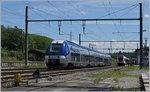 A SNCF TER to Grenoble in La Plaine.