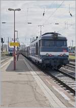 The SNCF BB 67519 in Strasbourg.