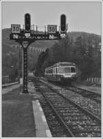 A old picture in an new style: SNCF X 2800 in Morez.
October 1985