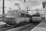 SNCF BB 26139 and BB 7249 in Dijon.
24.10.2006