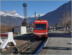 The SNCF Z 850 ZRx 1852 (UIC 94 87 0001 852-6 F-SNCF) is leaving Saint Gervais-Les-Bains-Le Fayet on the way to Vallorcine.