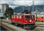 ge-4-4-i Rhb Ge 4/4 I 601 in Landquart. 
14.09.2009