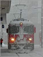 ge-4-4-ii Ge 4/4 II 631 taken during heavy snowfall at Arosa on December 25th, 2009.