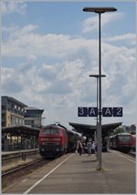 The DB 218 427-3 in Friedrichshafen Stadt.
16.07.2016 