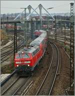 The DB V 218 432-3 in Ulm.
29.11.2013