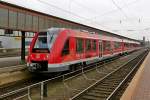 . A new DB Regio (Vareao) LINT 81 photographed in Trier main station on October 31st, 2014.