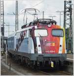 . The SciencExpress 110 329-0 taken in Saarbrcken main station on June 22nd, 2009.
