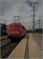 In Singen take the 110 207-7 the IC to Stuttgart. 
20.06.2012