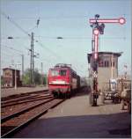 The DB 142 226-8 in Dresden Neustadt.
19.05 .1992