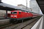 143 045 with the S3 to Hattingen Mitte.
Recorded at the central station Essen on 29.11.2009.